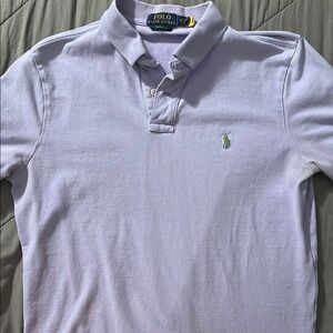 Polo by Ralph Lauren Men's Purple Polo Shirt